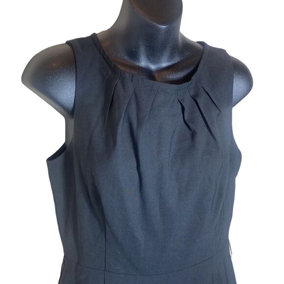 Talula babaton dress sleeveless black knee length wool blend knit - Picture 2 of 7